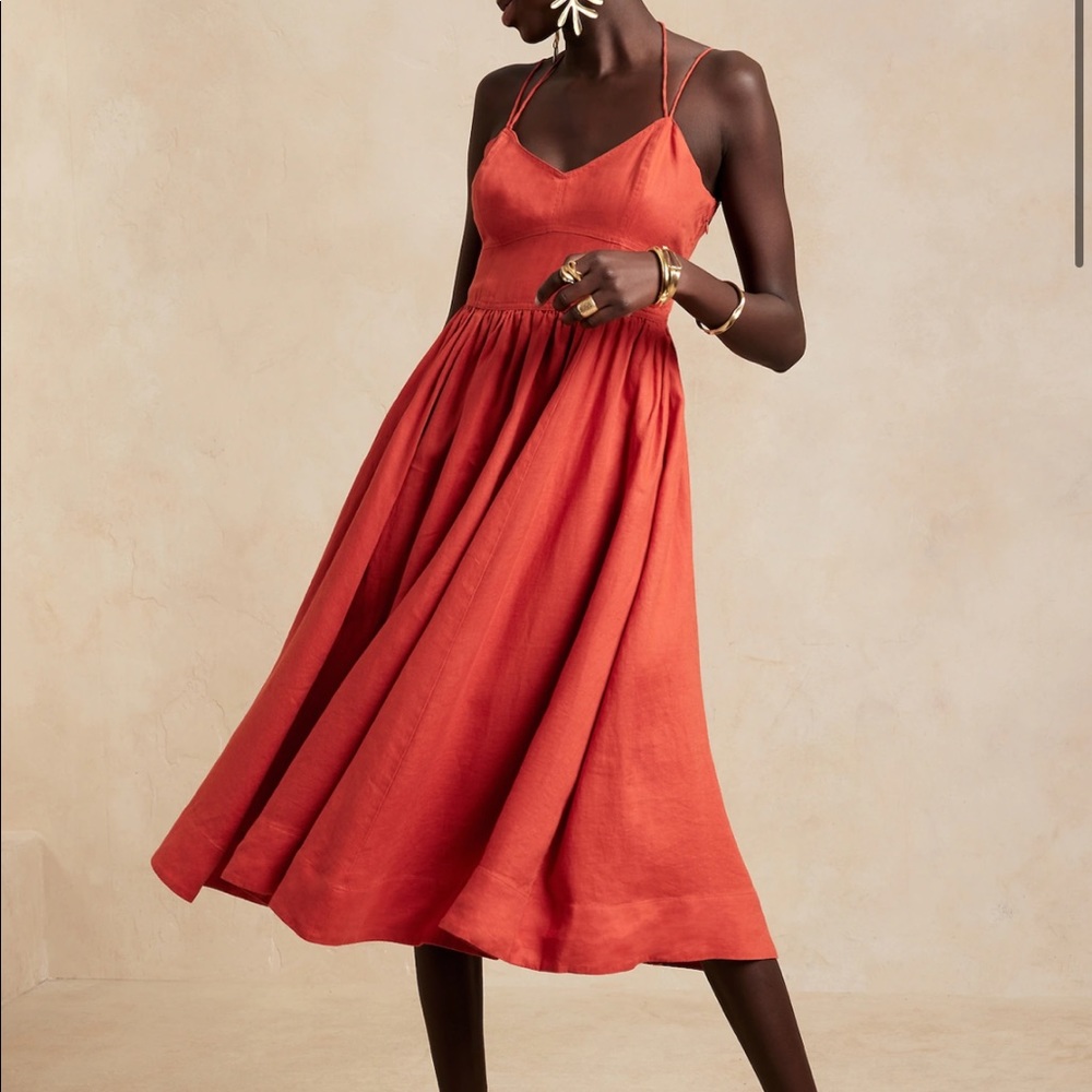 Banana Republic linen dress